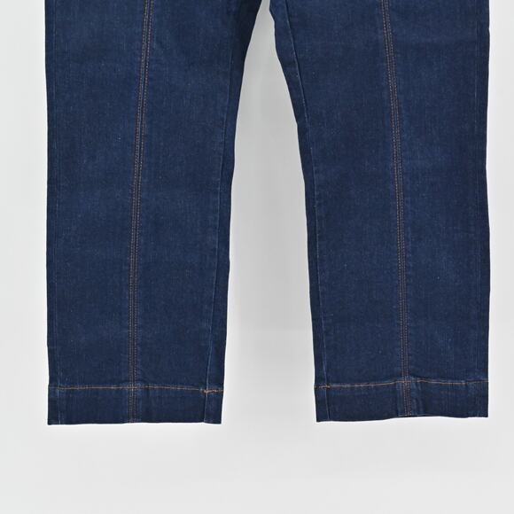 Anthropologie Jeans Womens Size 28 Pilcro Crop Denim Center Seam Boho Festival - Picture 3 of 12